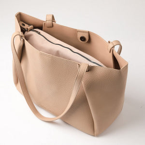 Cartera Hombro Cary Beige Humana