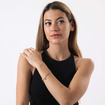 Pulsera Blanda Almazora Dorada Humana