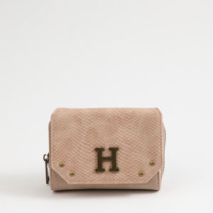 Billetera Chica Gilli Ecocuero Beige Humana