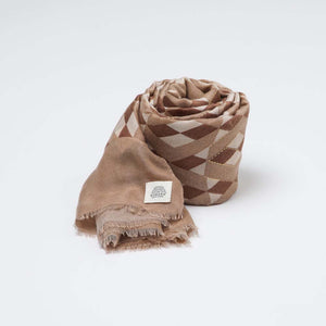 Pañuelo Estampado Ávila Café Humana