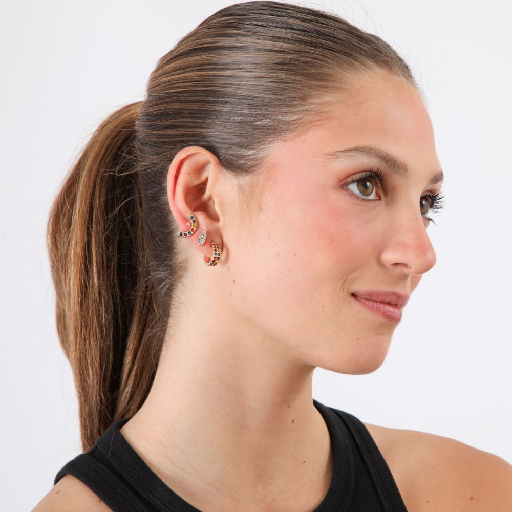 Set de 4 aros Dionea Dorado ID