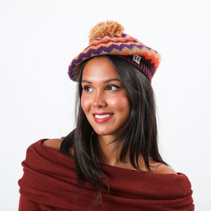 Gorro Boina Janice Cafe Humana