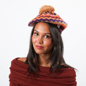 Gorro Boina Janice Cafe Humana