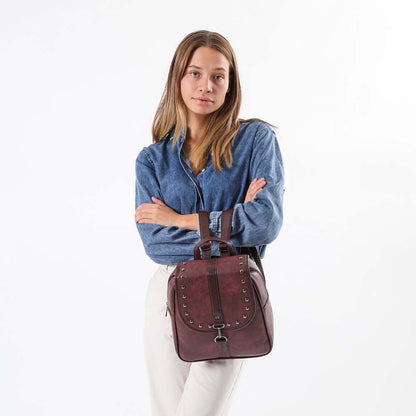 Mochila Rolling Rojo Humana