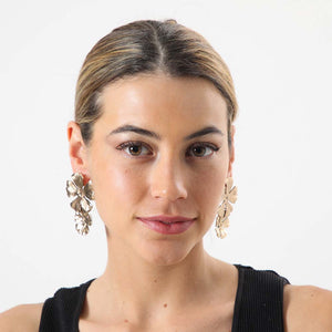 Aros Largo Vibrant Dorado i-D