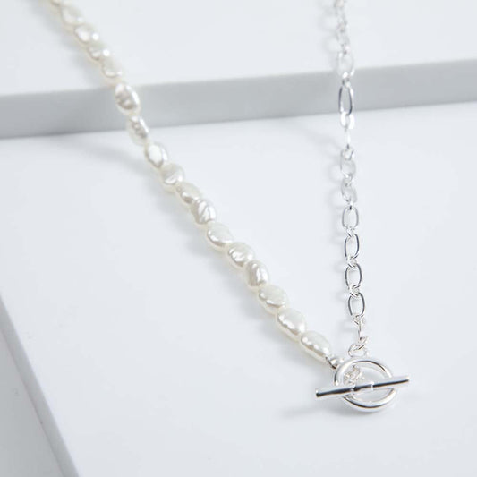 Collar Corto Sout Plateado i-D