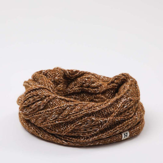 Cuello Trenza Café Humana