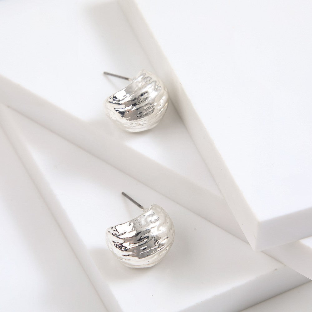 Aros Argollas Caila Silver Tatienne