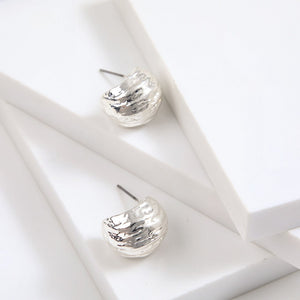 Aros Argollas Caila Silver Tatienne