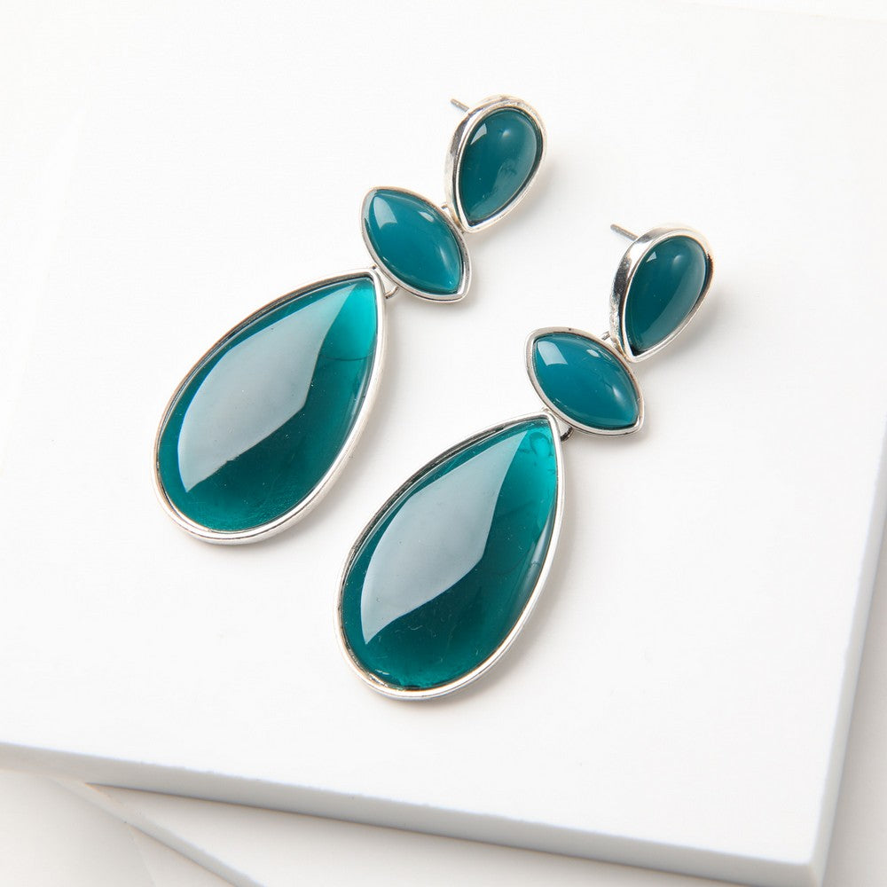 Aros Largos Sabi Plateado Humana