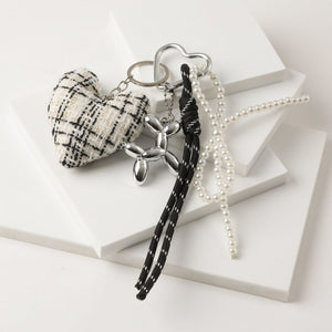 Charm Para Cartera Heart Blanco Humana