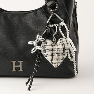 Charm Para Cartera Heart Blanco Humana