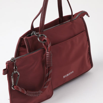 Cartera Bandolera Celia Burgundy Humana