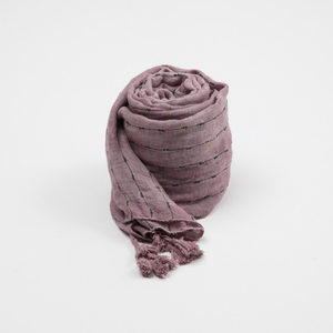 Pañuelo Liso Cecilia Morado Tatienne