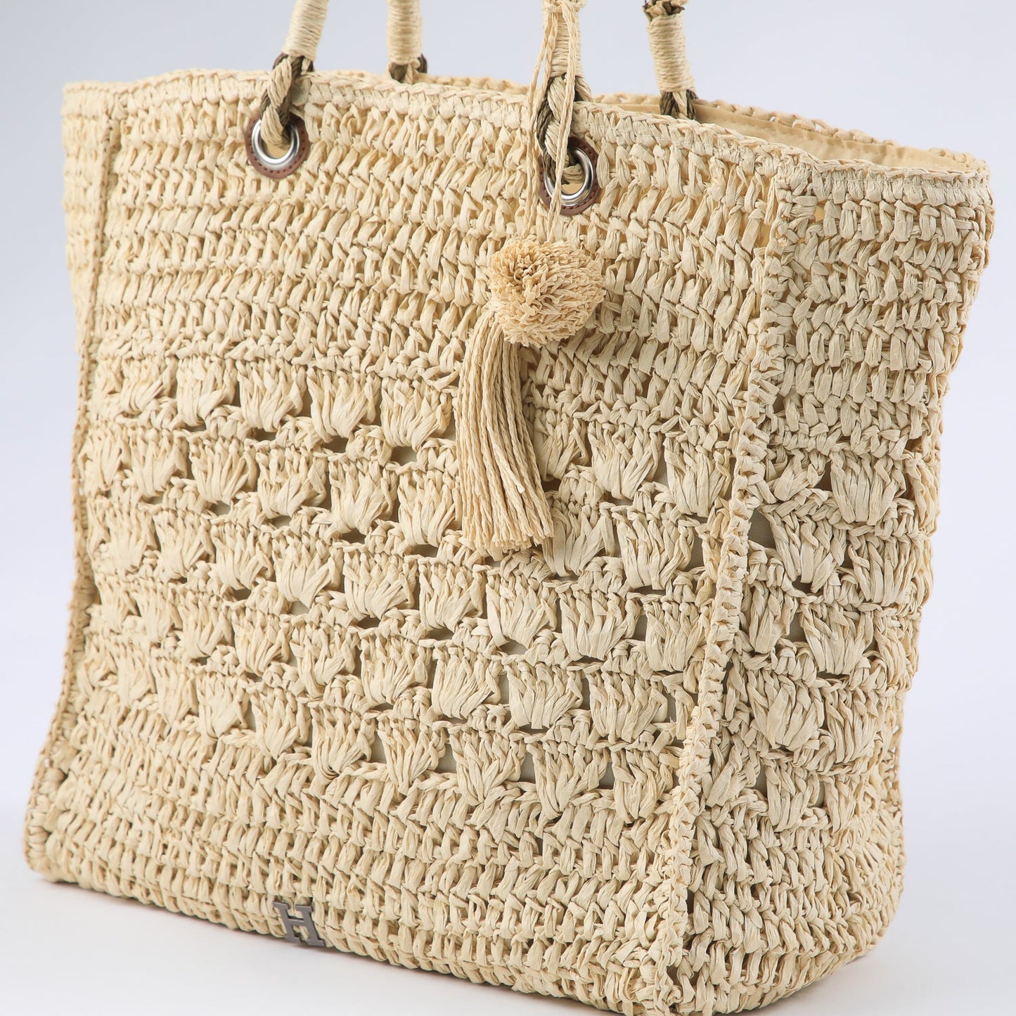 Cartera De Playa Scala Beige Humana