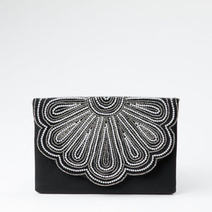 Cartera Clutch Tana Negro Tatienne