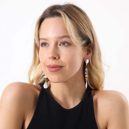 Aros Largo Nemesia Naranjo Humana