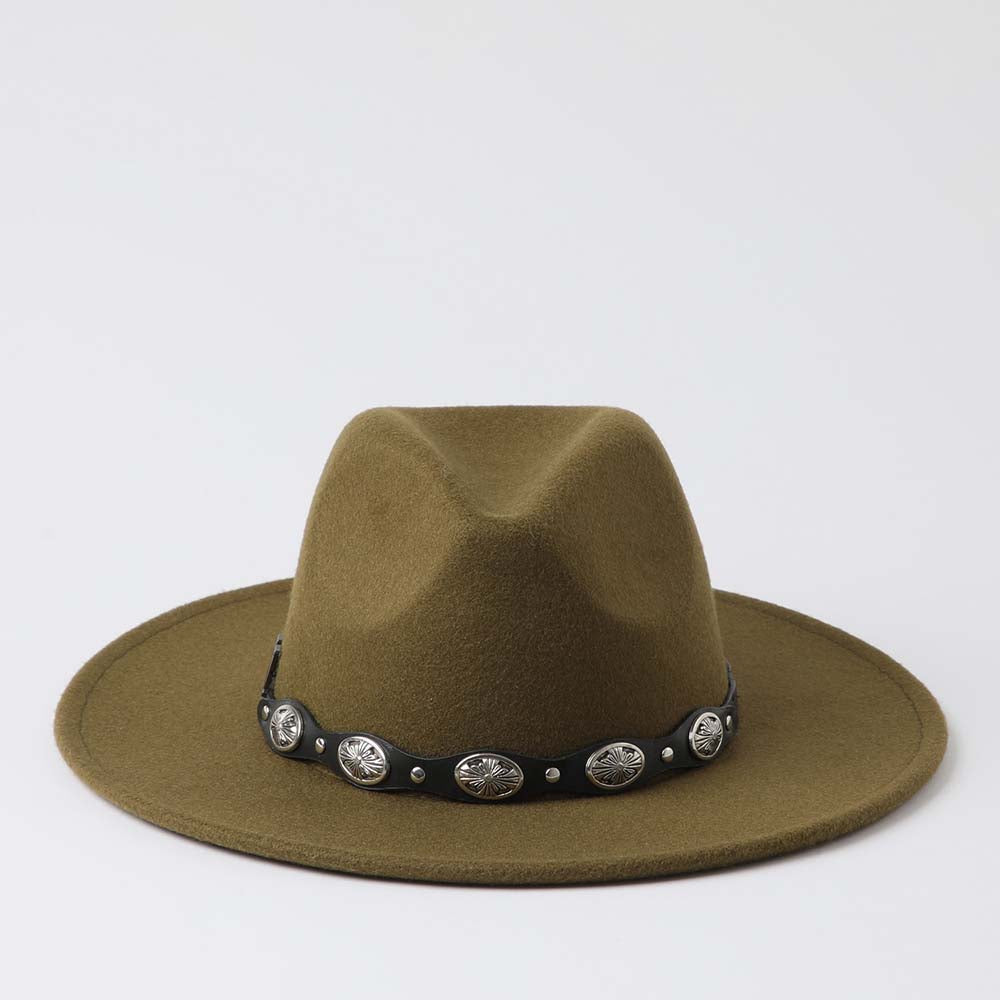 Sombrero Invierno Olive Café Humana