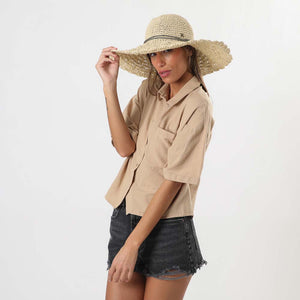 Sombrero Campo Beige Humana