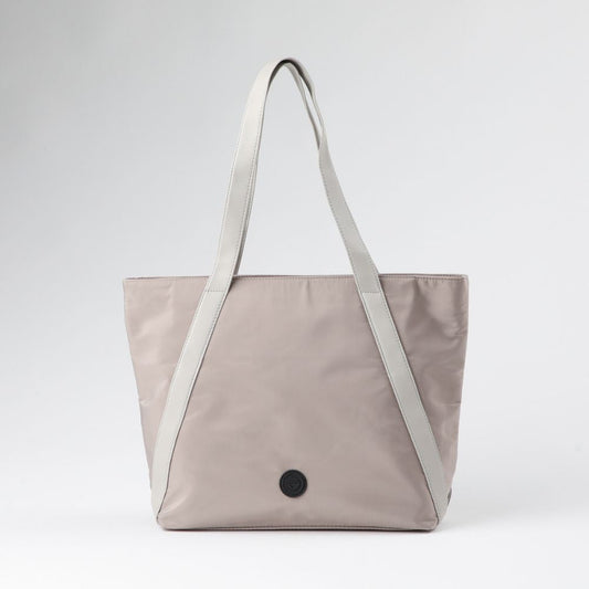 Cartera Hombro Nylon Catania Beige i-D