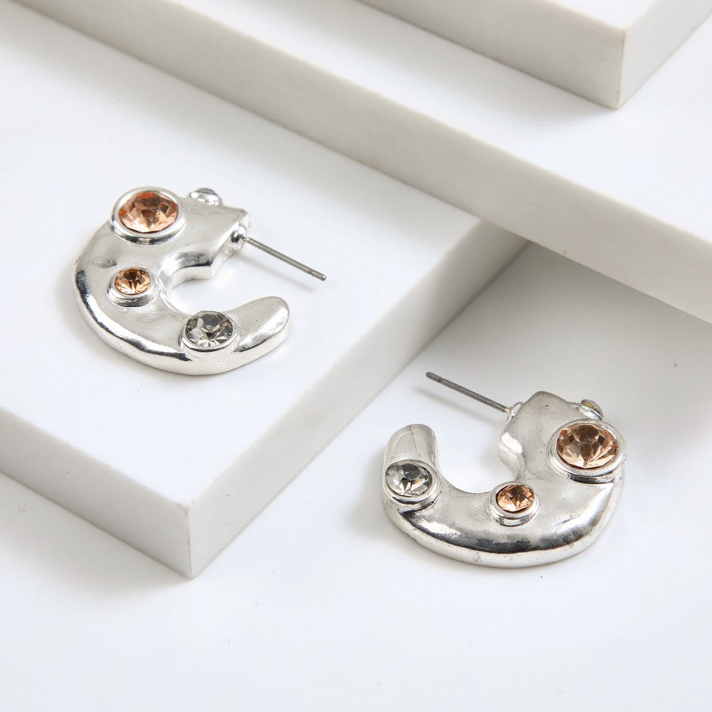 Aros Argollas Senn Plateado Humana