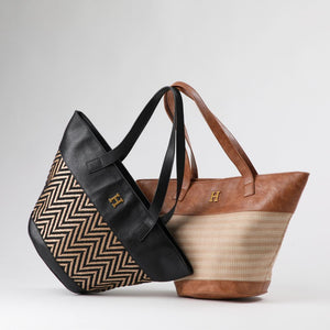 Cartera Tote Ecocuero Boo Camel Humana