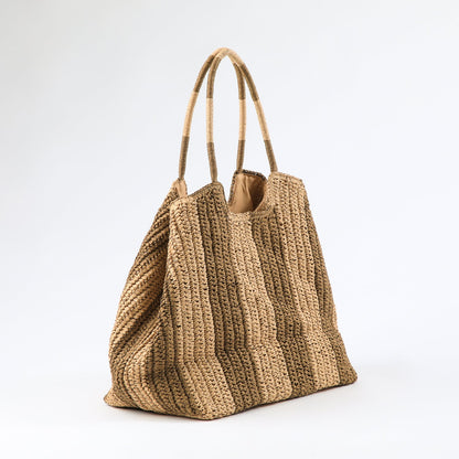 Cartera De Playa Tahiti Beige Humana