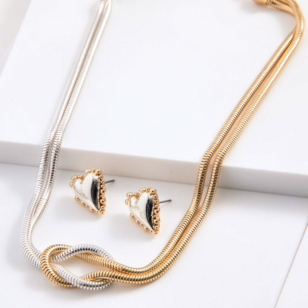 Set De Collar Yelka Dorado I-D