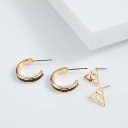 Set Aros Rita Negro i-D