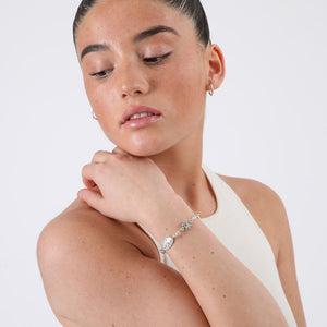 Pulsera Maggie Plateado ID