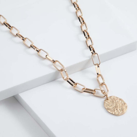 Collar Corto Peara Dorado i-D