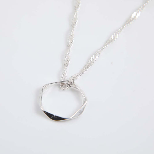 Collar Corto Motley Plateado i-D