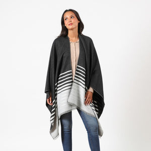 Poncho  Juno Black Humana