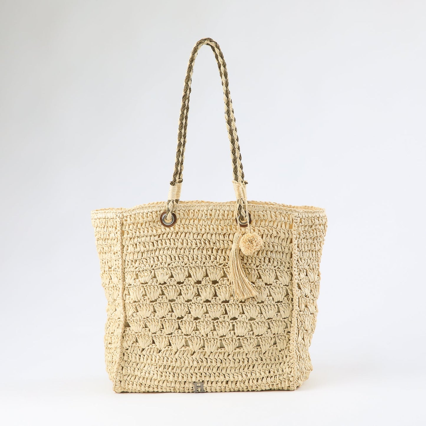 Cartera De Playa Scala Beige Humana