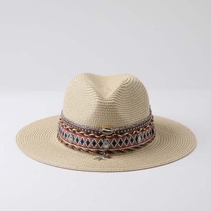 Sombrero Tribal Beige Tatienne