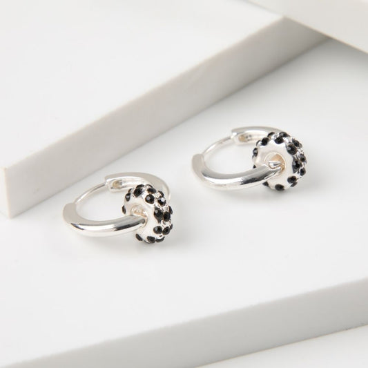 Aros Argolla Creta Plateado Tatienne