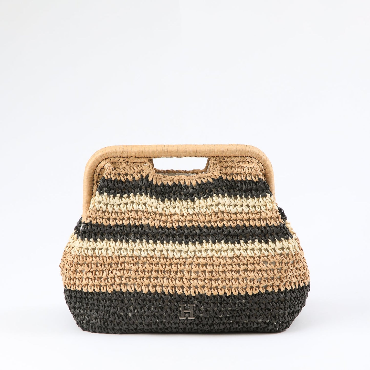 Cartera Clutch Zenda Natural Humana
