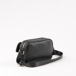 Cartera Cruzada Oporto Black Negra i-D