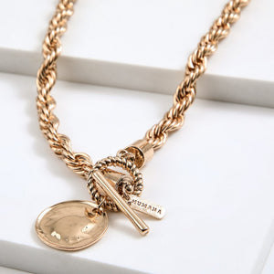 Collar Corto Kiro Plateado Humana