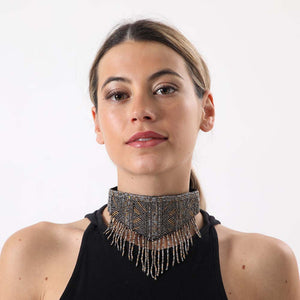 Chocker Begur Plateado Humana