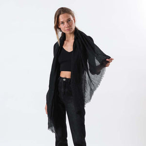 Pañuelo Liso Swindon Negro i-D