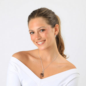 Set De Collar Nala Plateado Humana