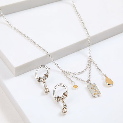 Set De Collar Helen Silver Tatienne
