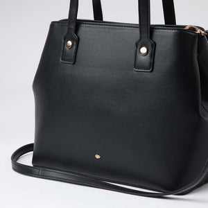 Cartera Hombro Olimpia Negra i-D