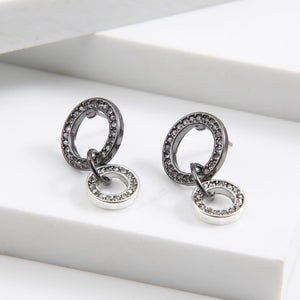 Aros Mediano Circles Negro Humana