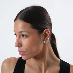 Set Aros Ozzy Plateados i-D