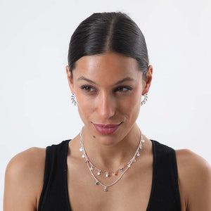 Collar Corto Bowie Plateado i-D