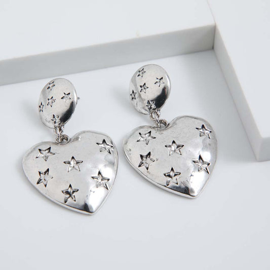 Aros Largo Marissa Plateado i-D