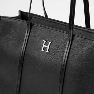 Cartera Tote Anais Ecocuero Negra Humana