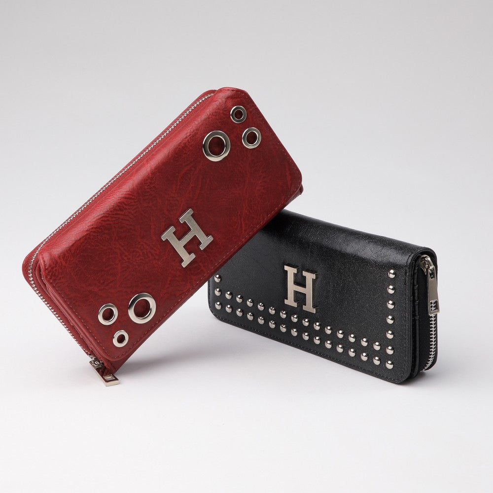 Billetera Grande Rain Negro Humana